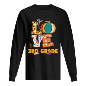 Halloween Love 3rd Grade Teacher Halloween Costume shirt