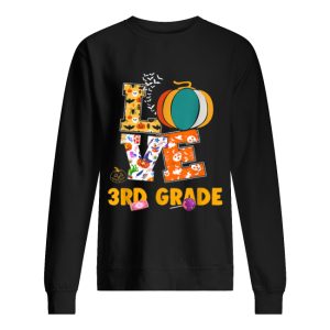 Halloween Love 3rd Grade Teacher Halloween Costume shirt