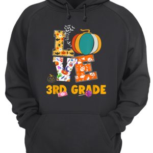 Halloween Love 3rd Grade Teacher Halloween Costume shirt 3