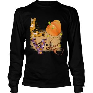 Halloween Love nurselife Nurse Life TShirt
