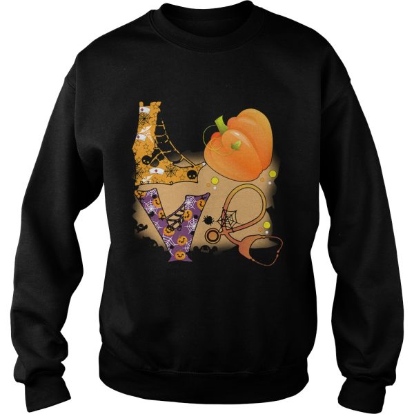 Halloween Love nurselife Nurse Life TShirt