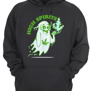 Halloween Marijuana Cannabis Ghost Design Weed Smokers shirt 3