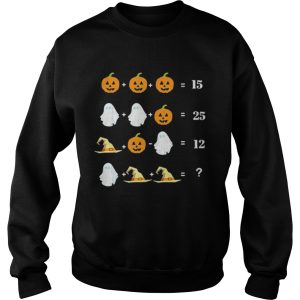 Halloween Math Equations For Math Teachers shirt