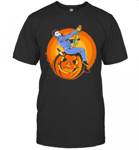 Halloween Michael Myers Pumpkins T-Shirt Halloween Michael Myers Pumpkins T-Shirt