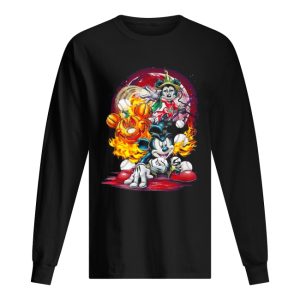 Halloween Mickey Mouse Baseball shirt