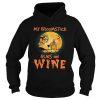 Halloween My broomstick runs on Crown Royal wine shirt