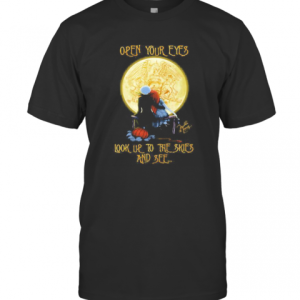 Halloween Nightmare Open Your Eyes Look Us To The Skies And See Moon T-Shirt