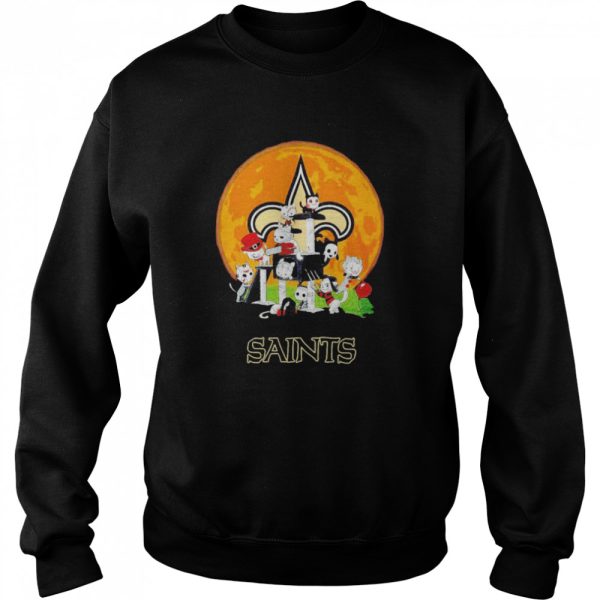 Halloween Nights Horror Characters Chibi Saints shirt