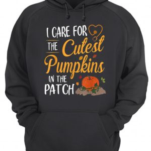 Halloween Nurse I Care For The Cutest Pumpkins In The Patch shirt 3