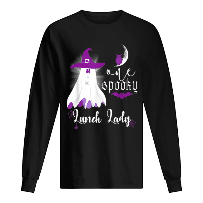 Halloween One Spooky Lunch Lady Cute Ghost Witch Costume shirt Halloween One Spooky Lunch Lady Cute Ghost Witch Costume shirt