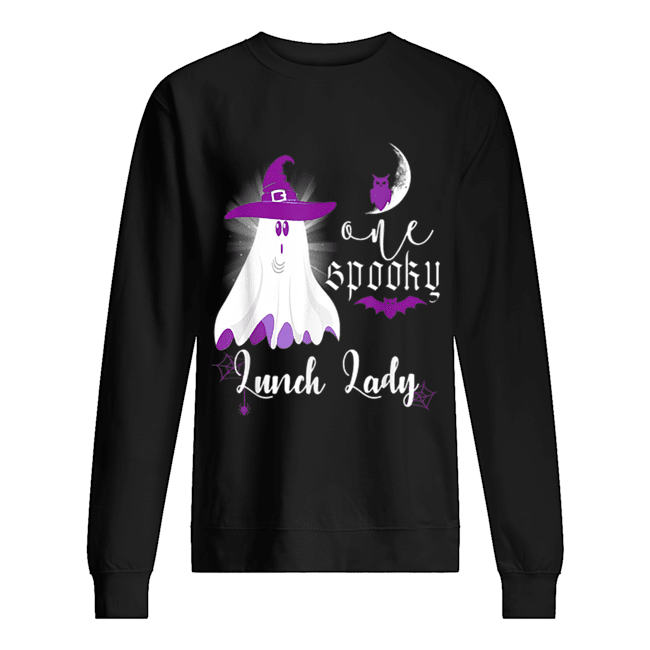 Halloween One Spooky Lunch Lady Cute Ghost Witch Costume shirt Halloween One Spooky Lunch Lady Cute Ghost Witch Costume shirt