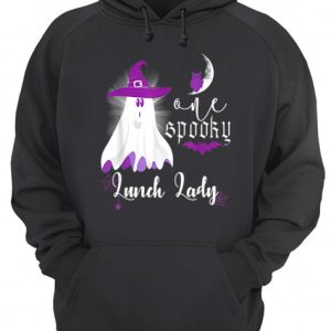 Halloween One Spooky Lunch Lady Cute Ghost Witch Costume shirt 3