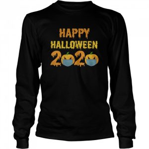 Halloween Party 2020 Pumpkin With Face Mask shirt