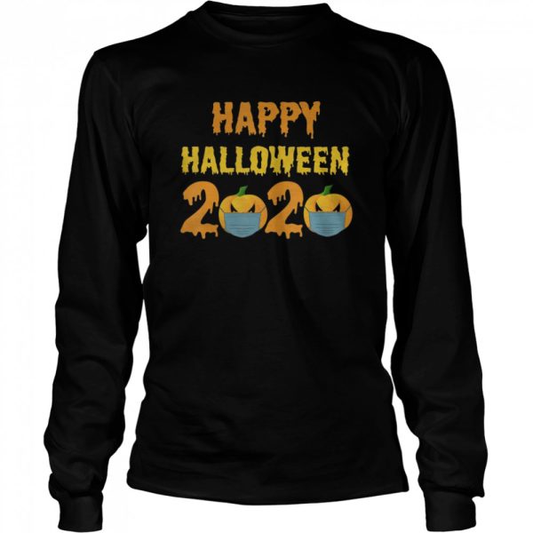 Halloween Party 2020 Pumpkin With Face Mask shirt