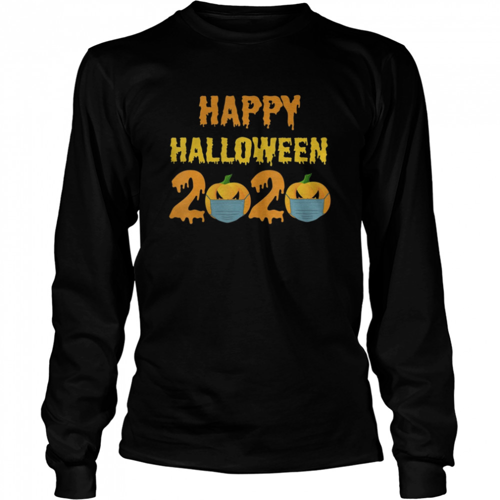 Halloween Party 2020 Pumpkin With Face Mask shirt Halloween Party 2020 Pumpkin With Face Mask shirt
