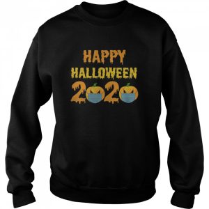 Halloween Party 2020 Pumpkin With Face Mask shirt