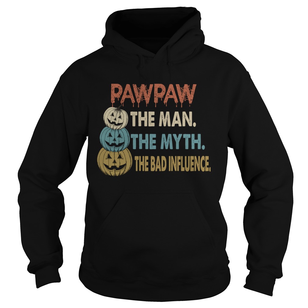 Halloween PawPaw The Man The Myth The Influence TShirt Halloween PawPaw The Man The Myth The Influence TShirt