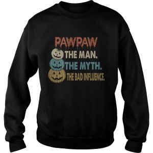 Halloween PawPaw The Man The Myth The Influence TShirt 3