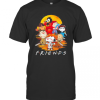 Halloween Peanuts Horror Characters Friends T-Shirt