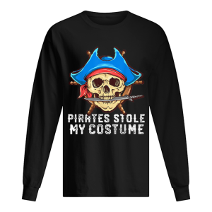Halloween Pirates Stole My Costume Easy Outfit Adults shirt