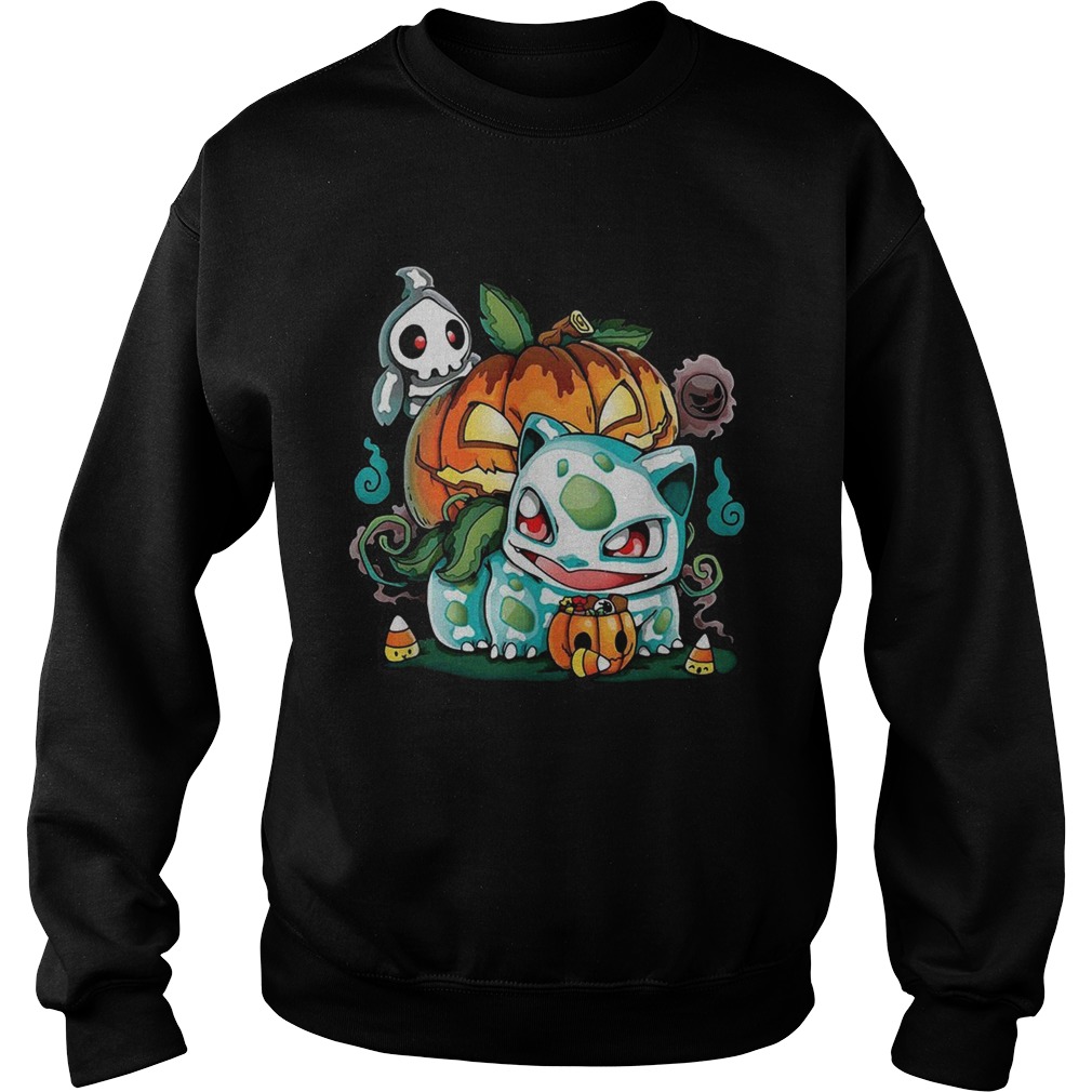 Halloween Pokemon Bulbasaur Pumpkin shirt Halloween Pokemon Bulbasaur Pumpkin shirt