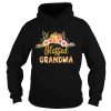 Halloween Pumpkin Blessed Grandma Gift For Women Mom TShirt