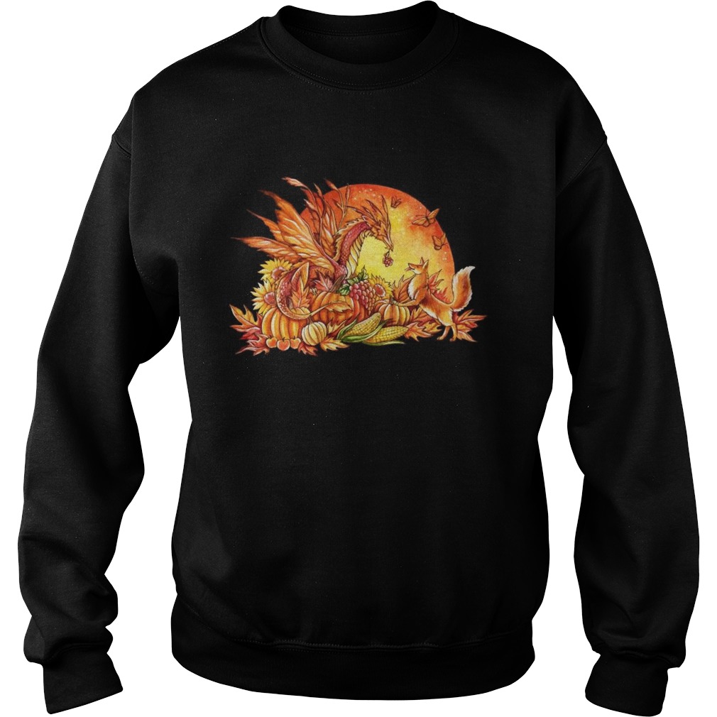 Halloween Pumpkin Dragon Fox Butterflies shirt Halloween Pumpkin Dragon Fox Butterflies shirt