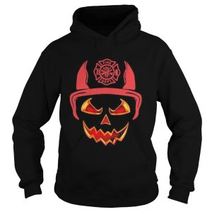 Halloween Pumpkin Firefighter Fireman Fire shirt