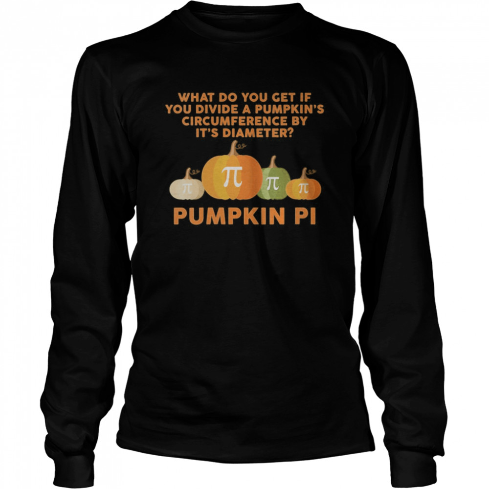 Halloween Pumpkin PI Funny Math Novelty shirt Halloween Pumpkin PI Funny Math Novelty shirt