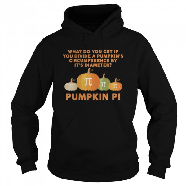Halloween Pumpkin PI Funny Math Novelty shirt