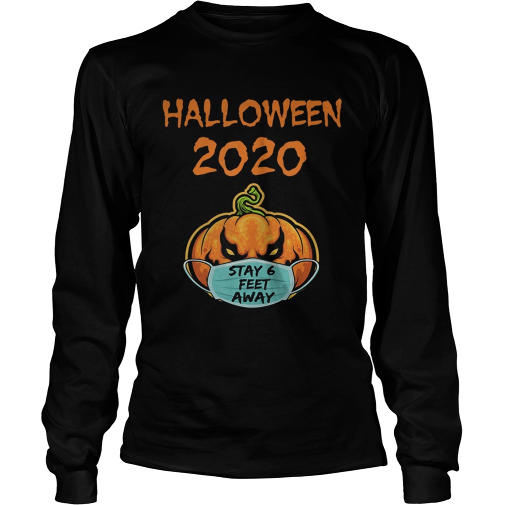 Halloween Pumpkin Stay 6 Feet Away Face Mask shirt Halloween Pumpkin Stay 6 Feet Away Face Mask shirt
