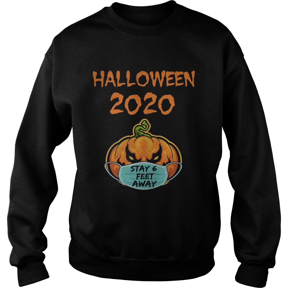 Halloween Pumpkin Stay 6 Feet Away Face Mask shirt Halloween Pumpkin Stay 6 Feet Away Face Mask shirt