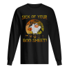 Halloween Sick Of Your Boo-sheet Cow Boo shirt