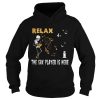 Halloween Skeleton Relax the sax player is here shirt