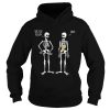 Halloween Skeletons Did You Eat My Pizza shirt