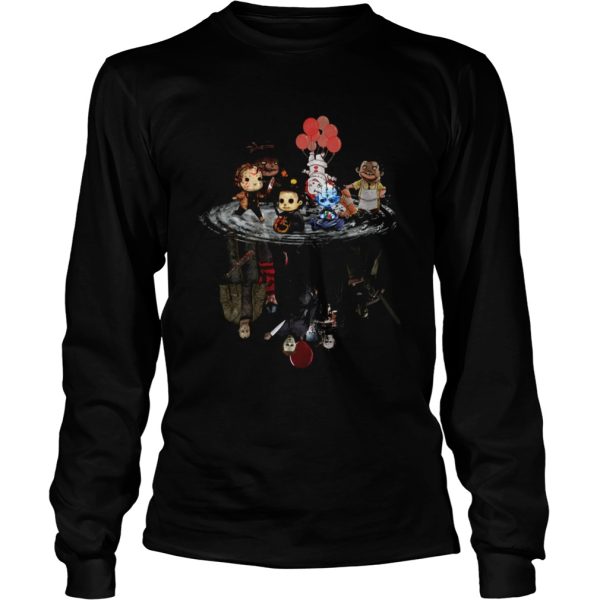 Halloween Slash shadow water shirt