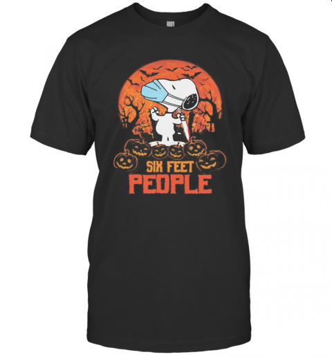 Halloween Snoopy Six Feet People Pumpkins T-Shirt Halloween Snoopy Six Feet People Pumpkins T-Shirt
