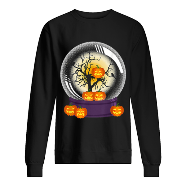 Halloween Snow Globe Jack O Lantern Costume shirt