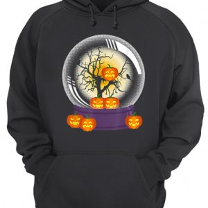 Halloween Snow Globe Jack O Lantern Costume shirt 3