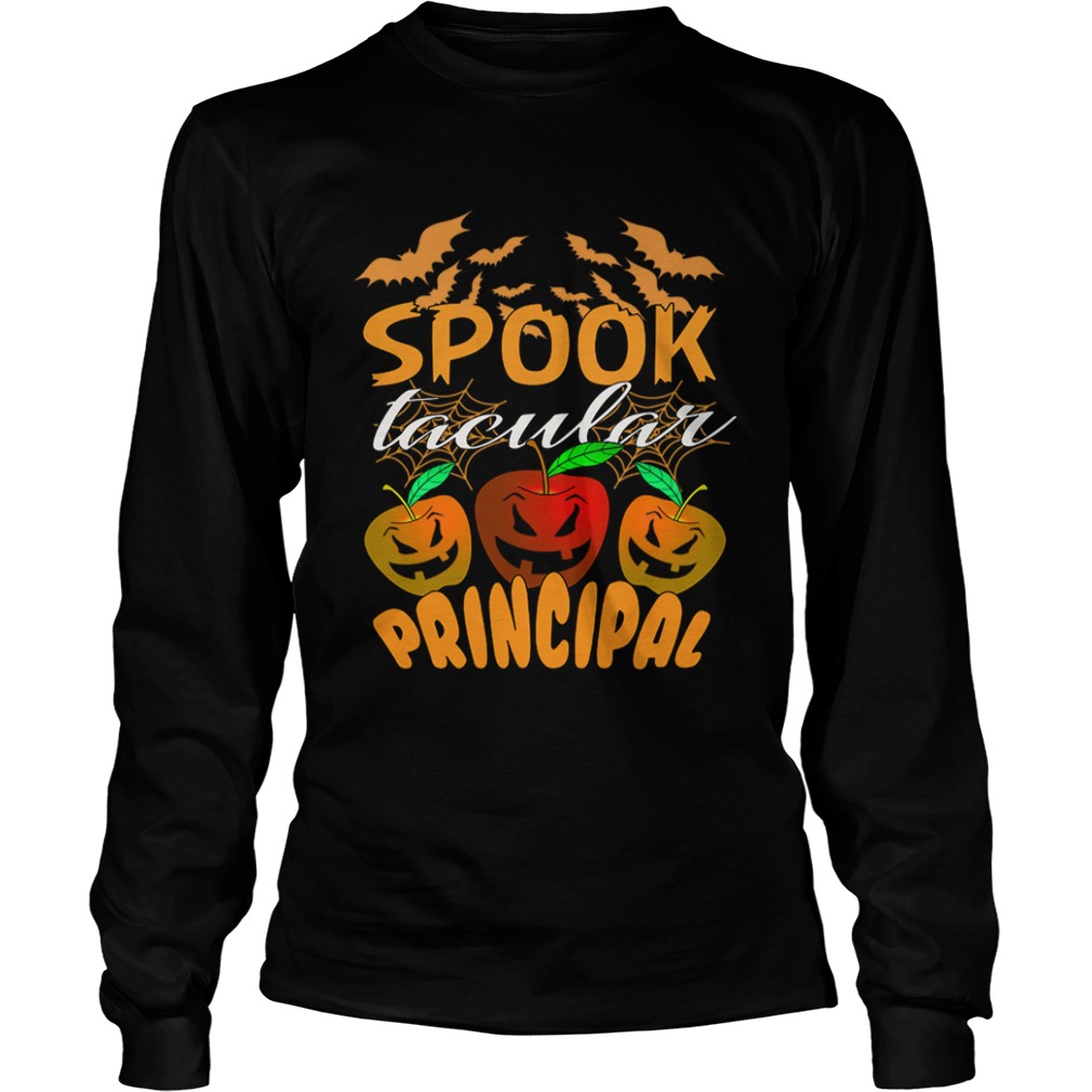 Halloween Spook Tacular Principal Teacher Gift TShirt Halloween Spook Tacular Principal Teacher Gift TShirt