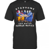 Halloween Stay Home And Watch Horror Movies Mask T-Shirt