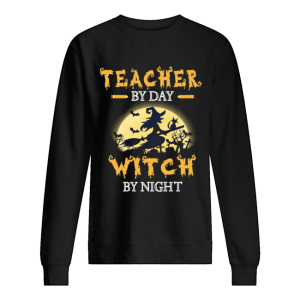 Halloween Teacher By Day Witch By Night T Shirt 2