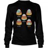 Halloween Teacher life 2020 Candy corn wearing mask shirt