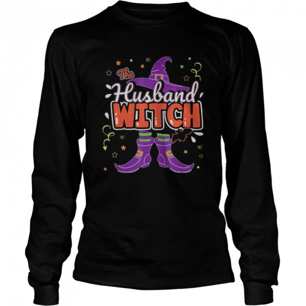 Halloween The Husband Witch Family Matching Funny Group Men shirt