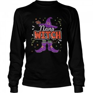 Halloween The Nana Witch Family Matching Funny Group Women shirt