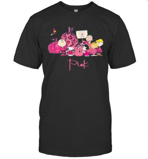 Halloween The Peanuts Warrior We'Re Pink Cancer Awareness T-Shirt Halloween The Peanuts Warrior We'Re Pink Cancer Awareness T-Shirt