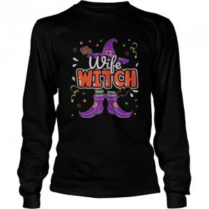Halloween The Wife Witch Family Matching Funny Group Women shirt