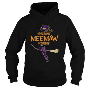 Halloween This Is My Awesome Meemaw Costume TShirt