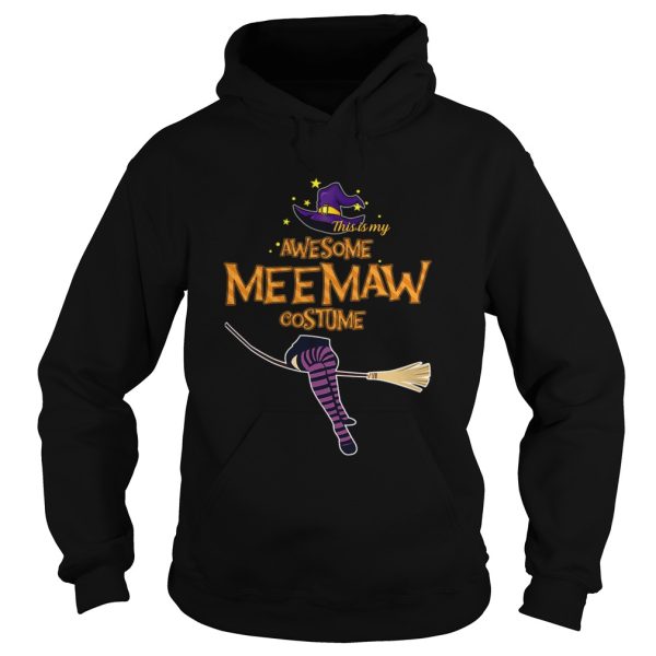 Halloween This Is My Awesome Meemaw Costume TShirt