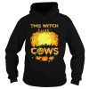 Halloween This Witch Loves Pigs Cows Pumpkins shirt